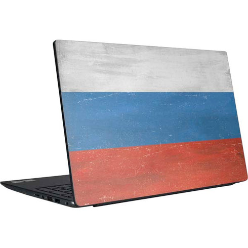 Russian Flag Distressed Dell Vostro Skin
